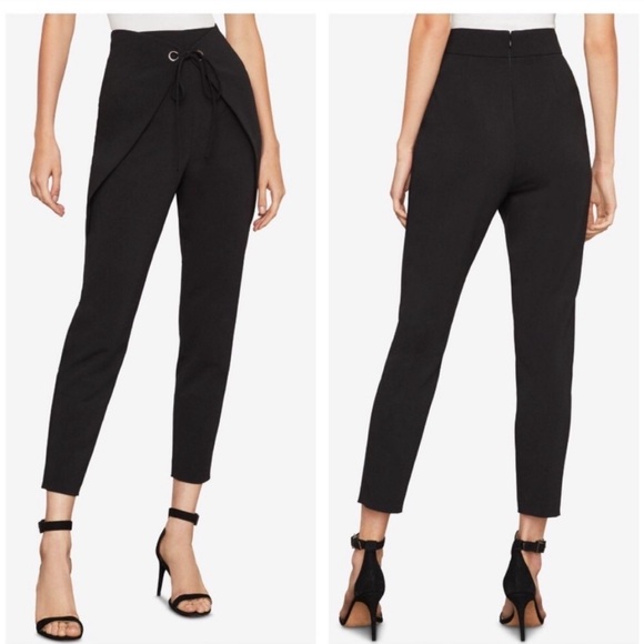 🆕 BCBG Max Azria high waist wrap pants - Picture 1 of 10